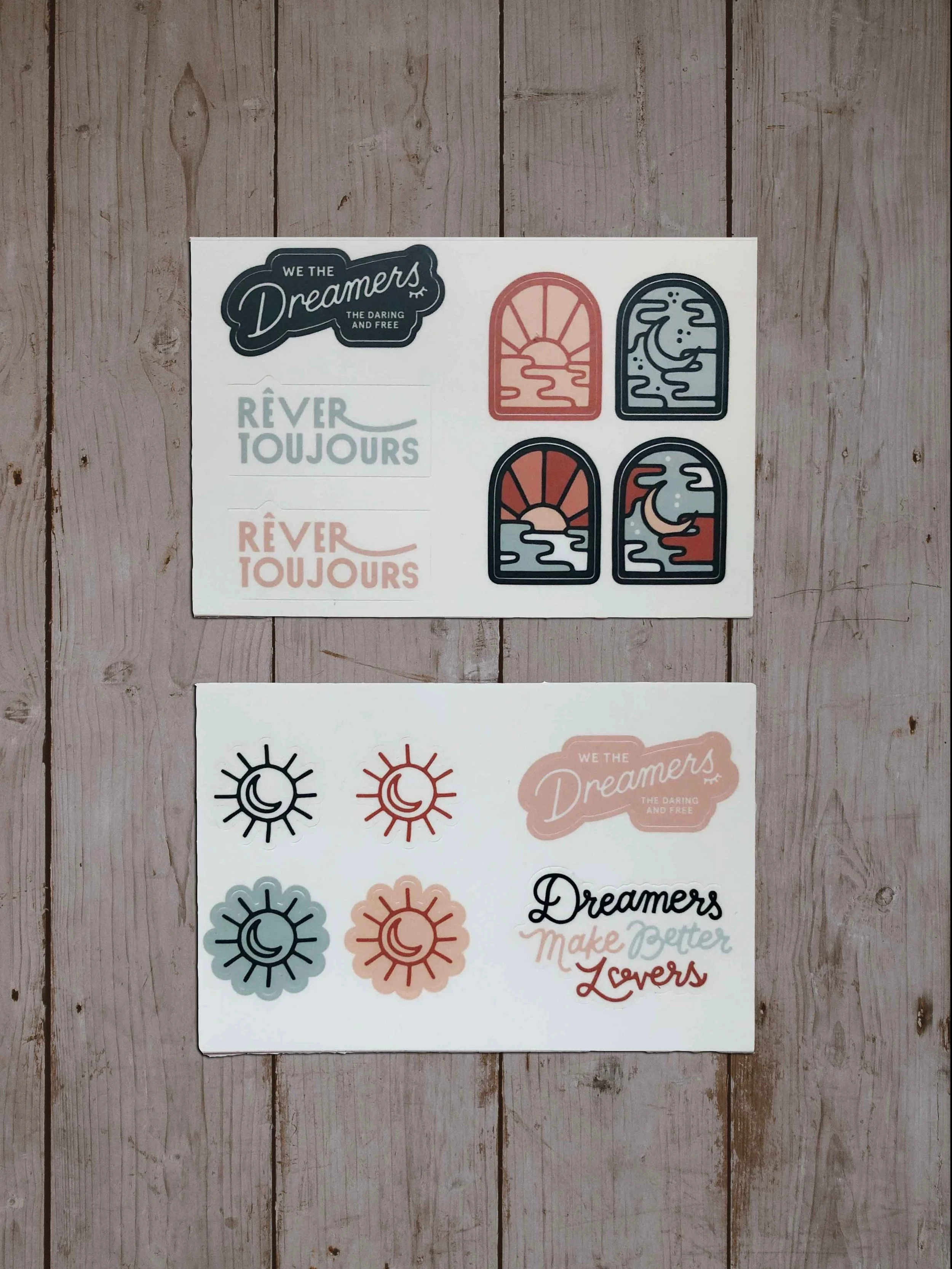 We The Dreamers Sticker Pack