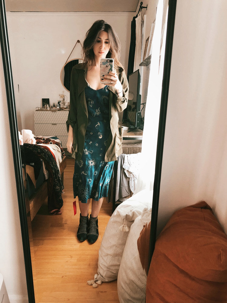 Outfit To Try: Midi Slip Dresses & Ankle Boots — We The Dreamers