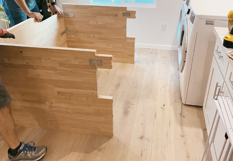 Removable Countertop for Washer Dryer - The Duvall Homestead