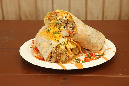 Ma-Shaka Breakfast Burrito