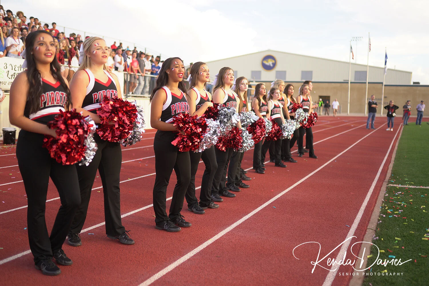LCP Pom watches as FHS is within yards of a TD.