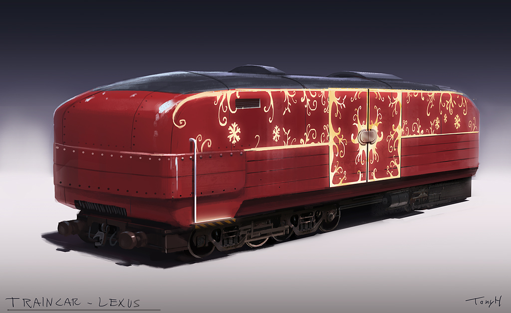 Here are some painted versions of the wagon.