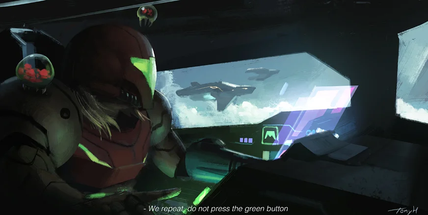 Metroid fan-art.