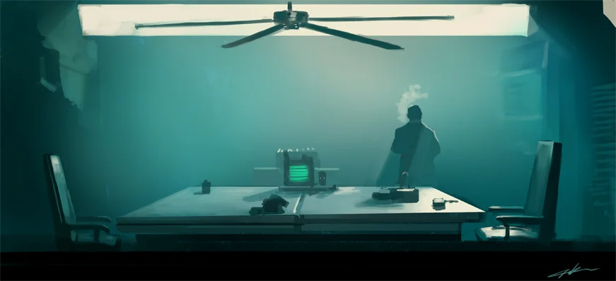 Lighting studies of the best lit movie ever, Blade Runner.