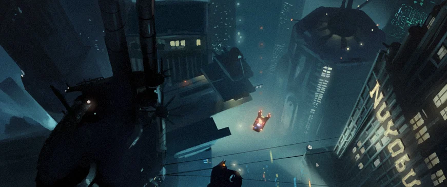 Lighting studies of the best lit movie ever, Blade Runner.