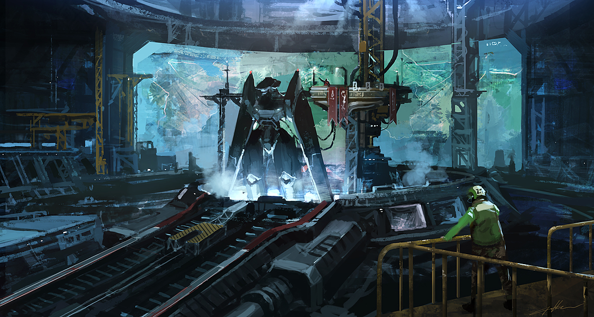 Anime Sequence Production Art