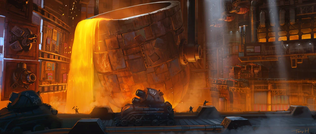 Sinemora Concept Art, Level & Boss design, Photoshop