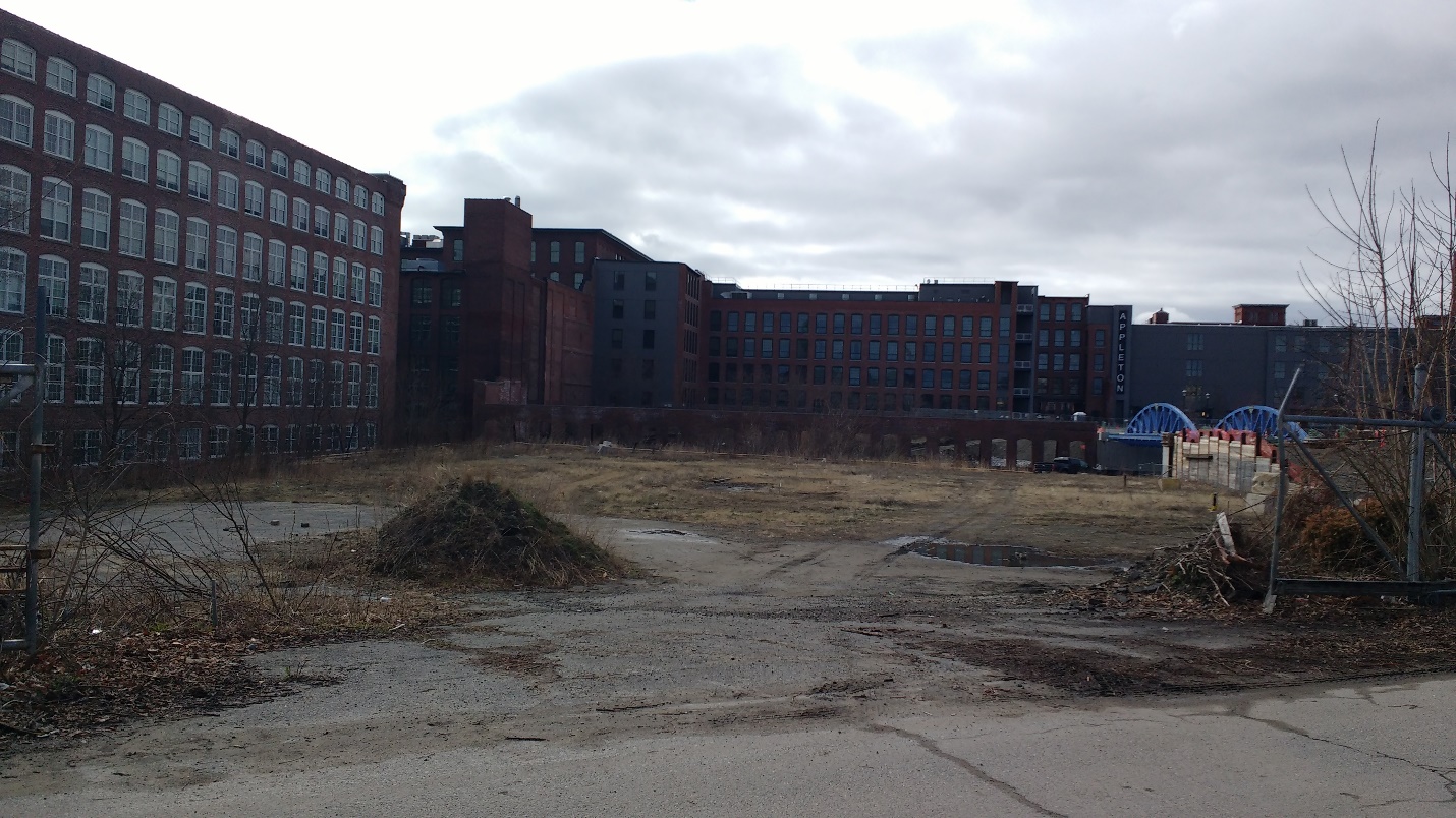 Future site of Hamilton Canal Innovation District (HCID) Parking Garage.