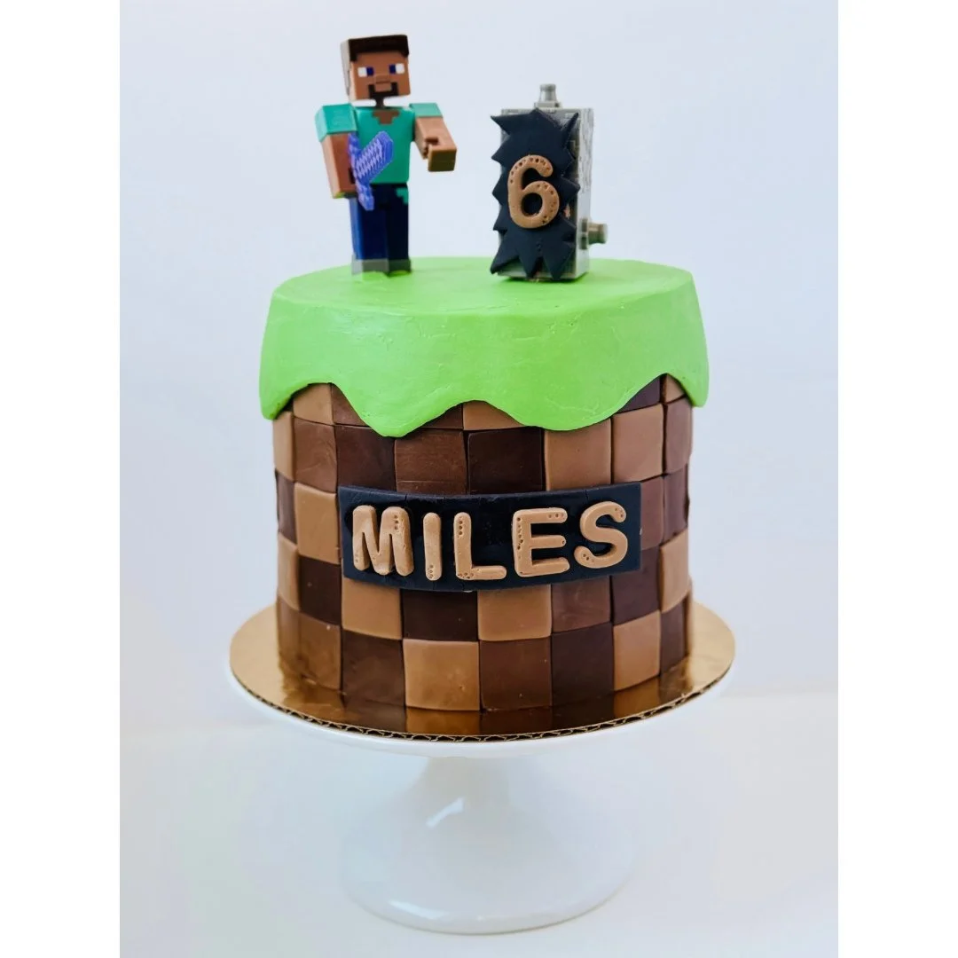 Cake #2 of 2026: Three layers of chocolate cake filled with chocolate buttercream for a Minecraft-loving 6 year old 🎂⁠
.⁠
.⁠
.⁠
.⁠
.⁠
.⁠
.⁠
.⁠
.⁠
.⁠
.⁠
.⁠
.⁠
#minecraft #betsybakes #food52 #bakersofinstagram #cookie #instabake #foodblogfeed #cakeins
