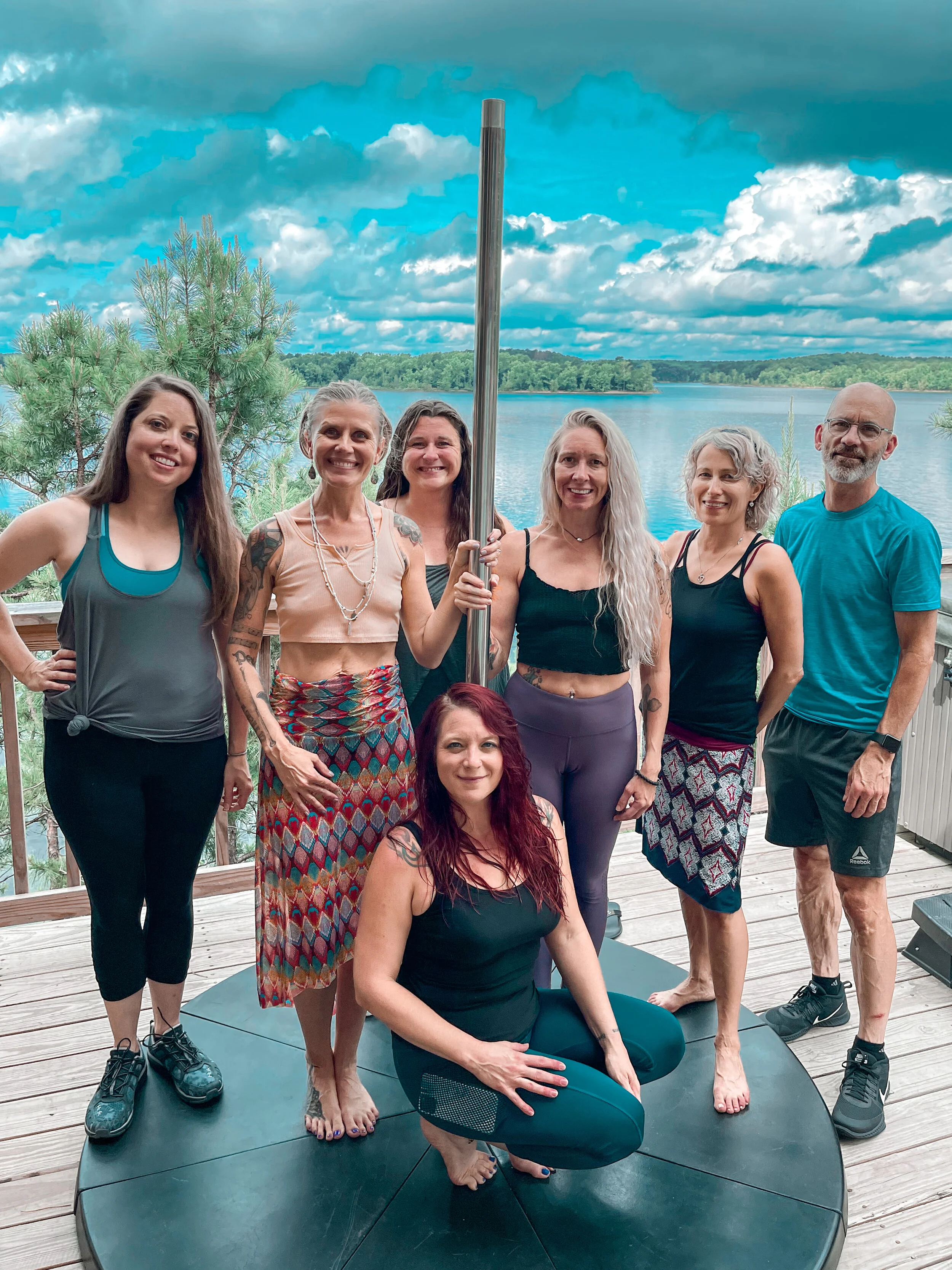 Pole Yoga Retreat with Jennifer Rollins { Lake Ouachita Hot Springs, Arkansas }