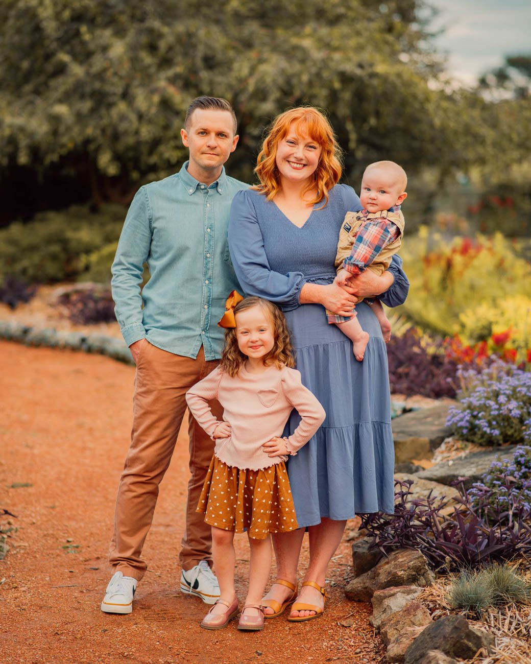 Puryear Family { Botanical Gardens of Fayetteville, Arkansas | Family Photography }