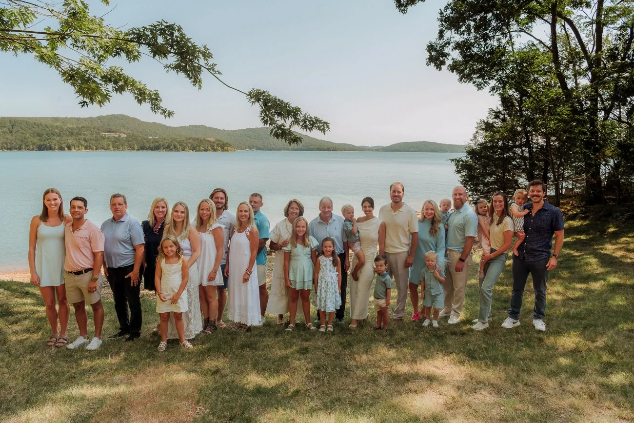 Vinzant Family { Beaver Lake - Rogers, Arkansas | Extended Family Photography }