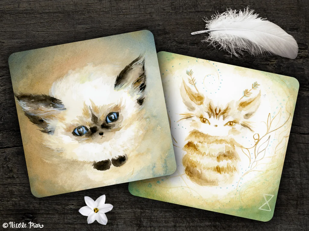 Spirit Cat Cards, by Nicole Piar