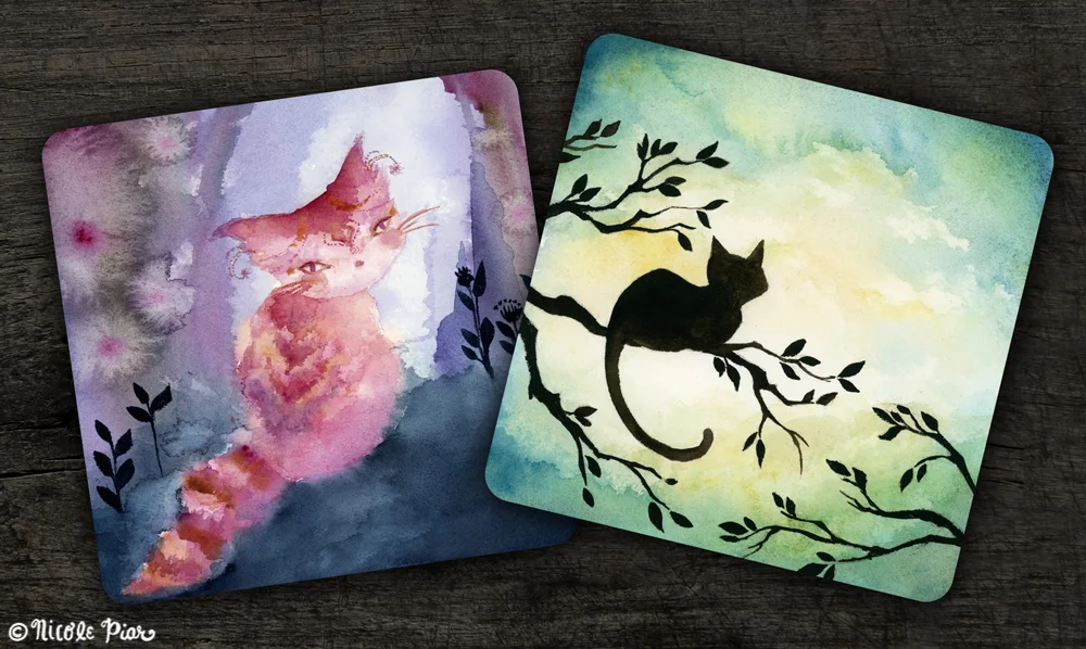 Spirit Cat Cards, by Nicole Piar