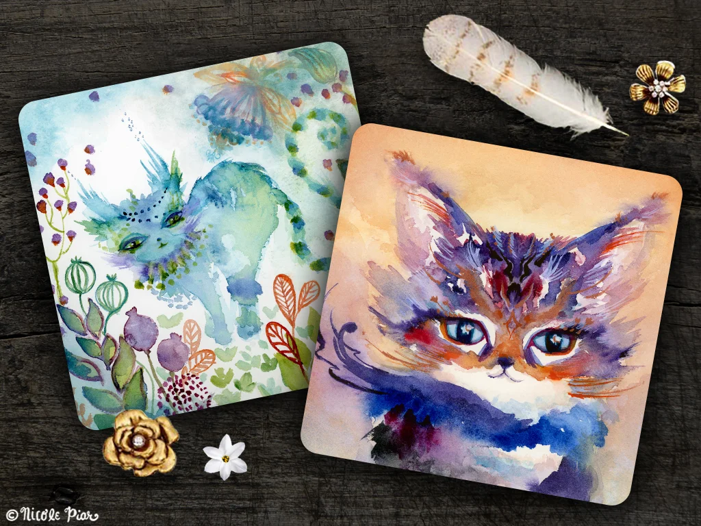 Spirit Cat Cards, by Nicole Piar