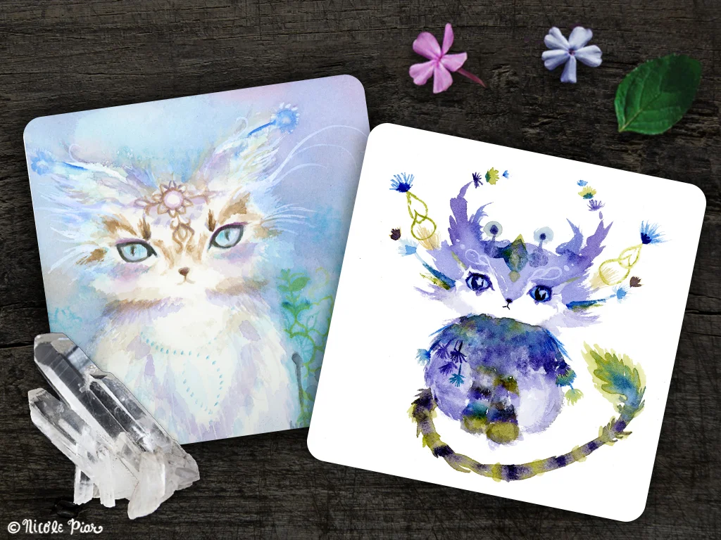 Spirit Cat Cards, by Nicole Piar