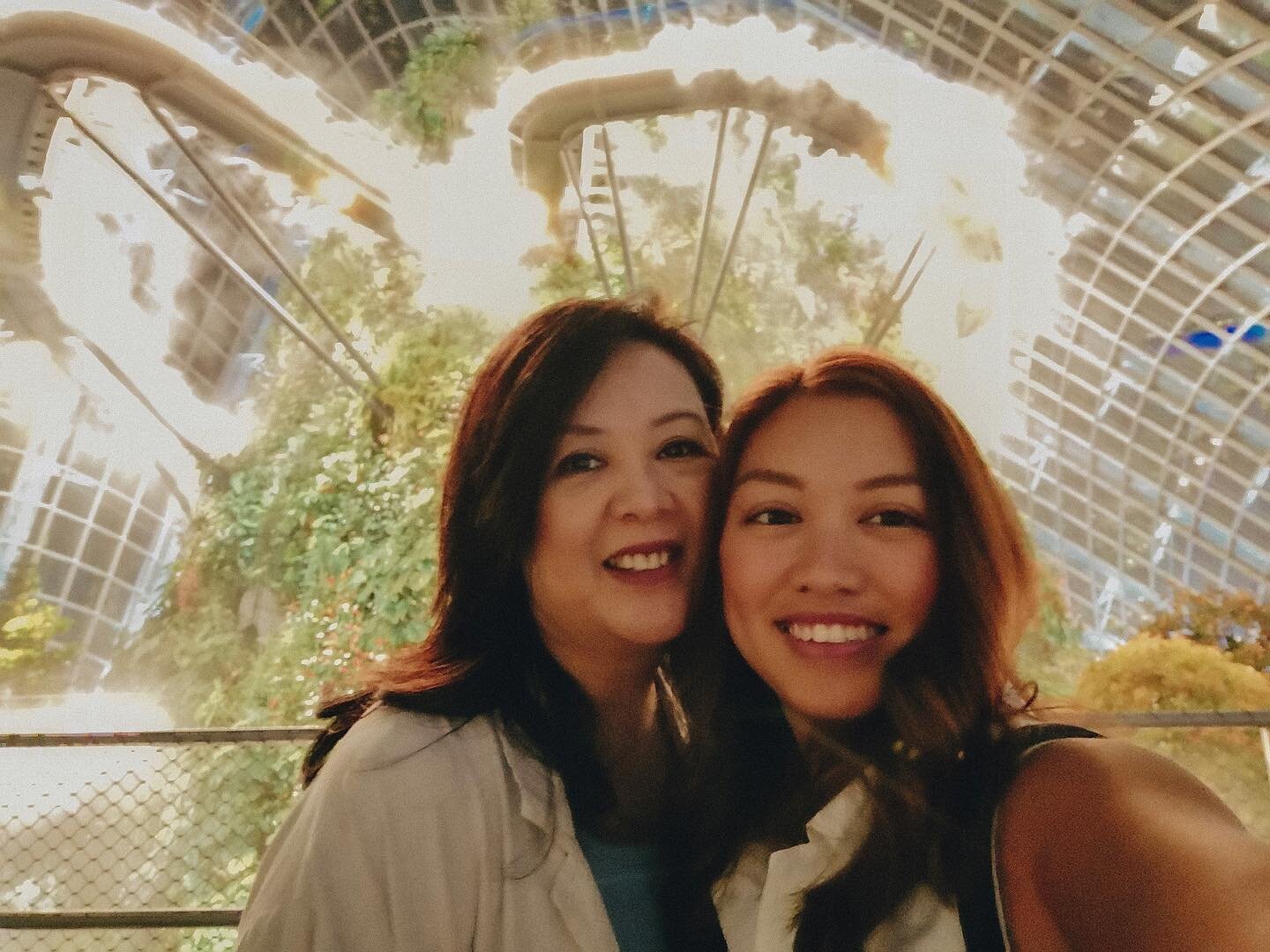 This is probably the funniest memory of us I have to date. We kept climbing the babylon-esque Dome at Gardens by the Bay. Selfie, climb up. &ldquo;Ooh a pretty flower, picture!&rdquo; Another level up? No problem. ONLY to realize once we reached the 