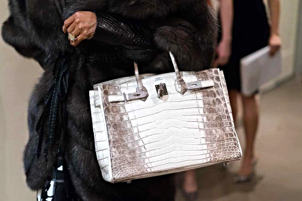 Hermès Himalayan crocodile Birkin bag