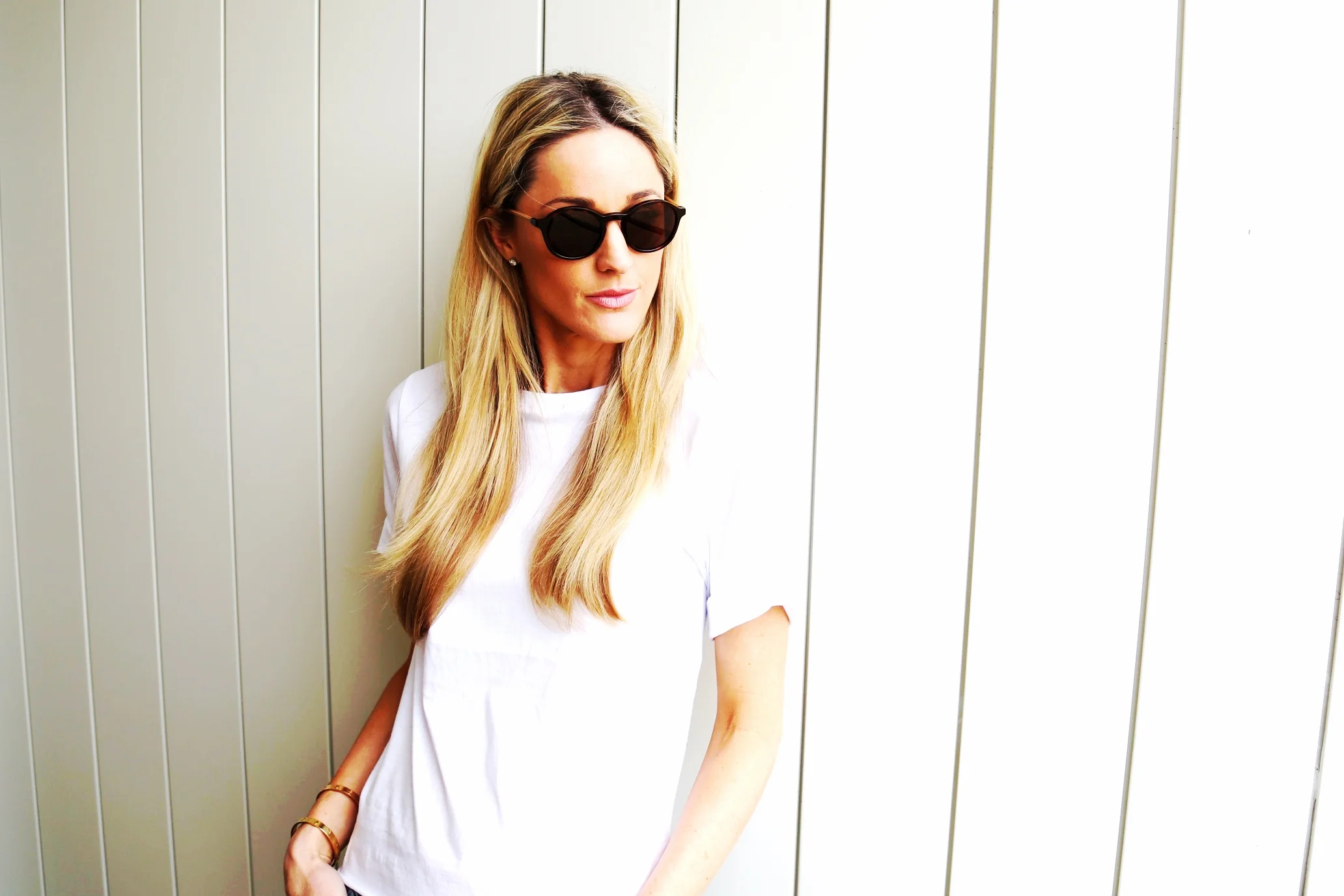 Shades by Karmoie, Tee by Bon Label