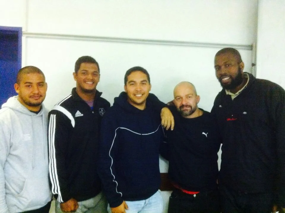Keuen Roberts, Coach Luke, Coach Brendon, Luke Lamprecht, and Coach India