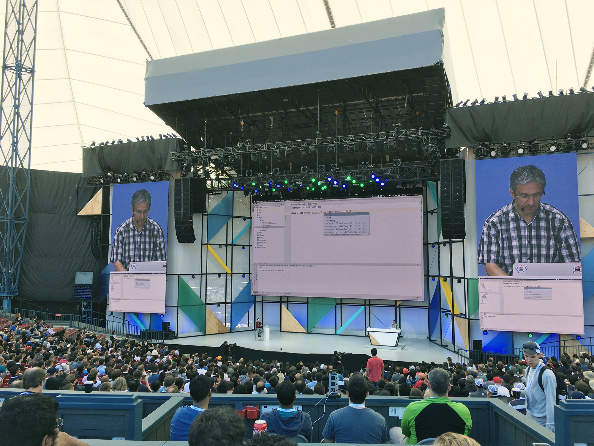 This Kotlin 101 session definitely reminded me that this was a 'developer' conference.