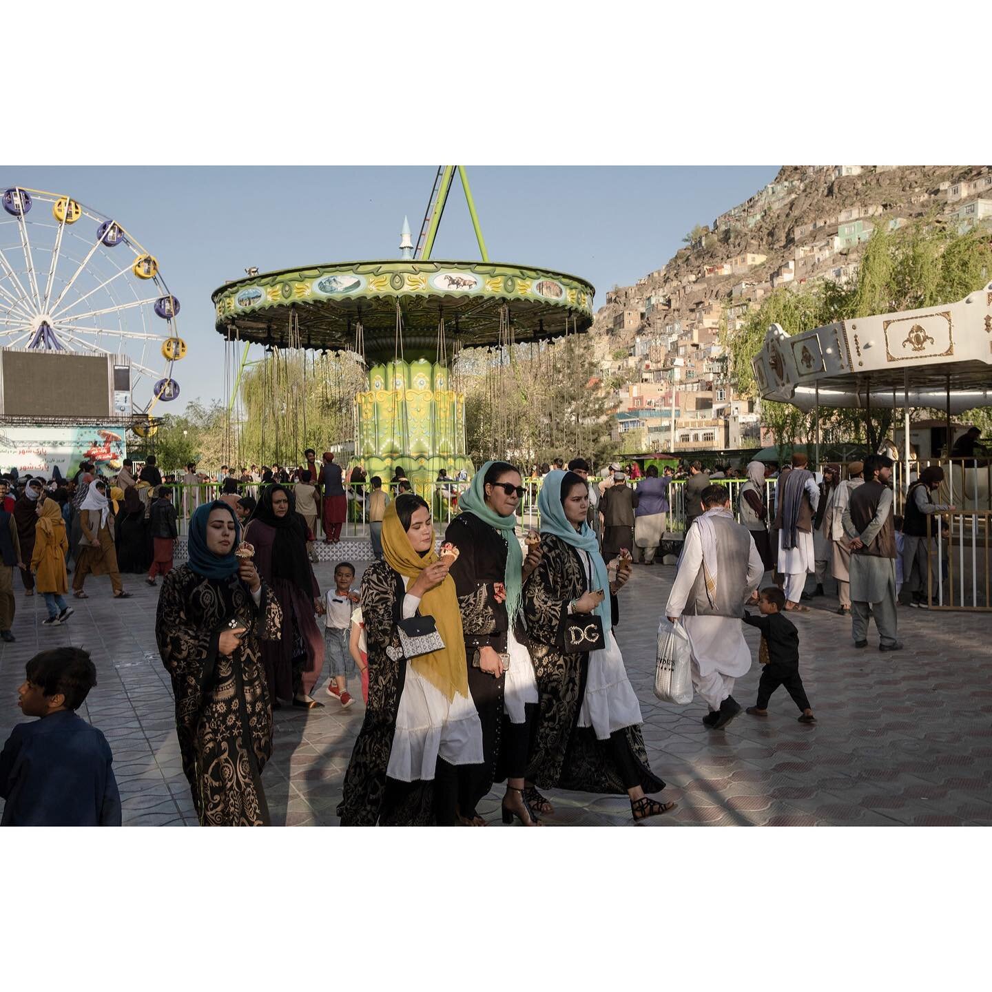 Earlier this month was the last time for now where Afghan parents, together, could take their children to ride carousels in Afghan parks. For the first day of Ramadan the Taliban announced gender segregation for amusement parks as part of a range of 