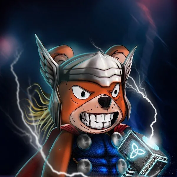 Mutant Teddy Bear ''Thor-Bear'' .jpeg