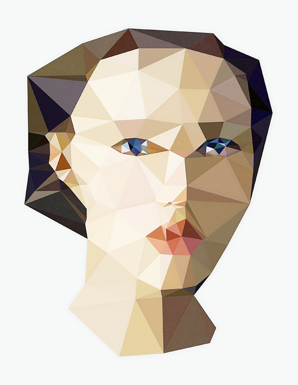 Sabina Radeva, Triangulation Woman Portrait, 2015