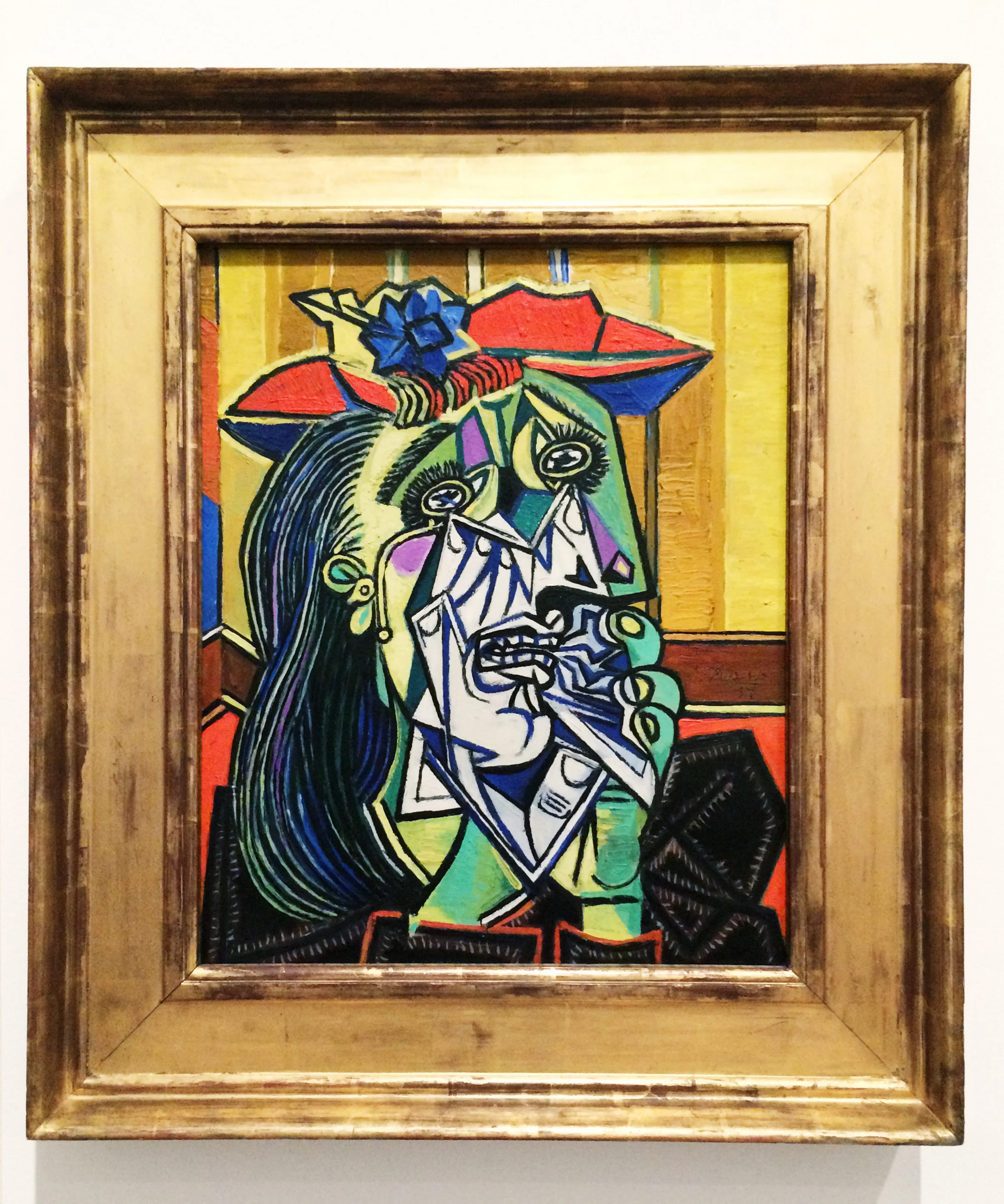 Pablo Picasso, Weeping Woman , 1937. Tate Modern Museum. Photo by Sabina Radeva 2015.