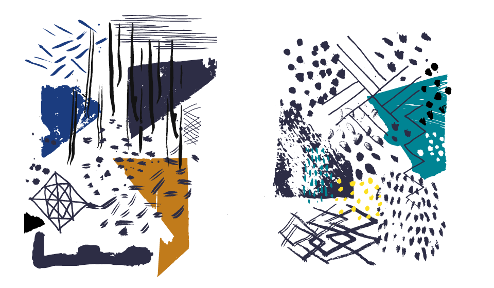 Sabina Radeva, Illustration Process - Patterns , 2015.