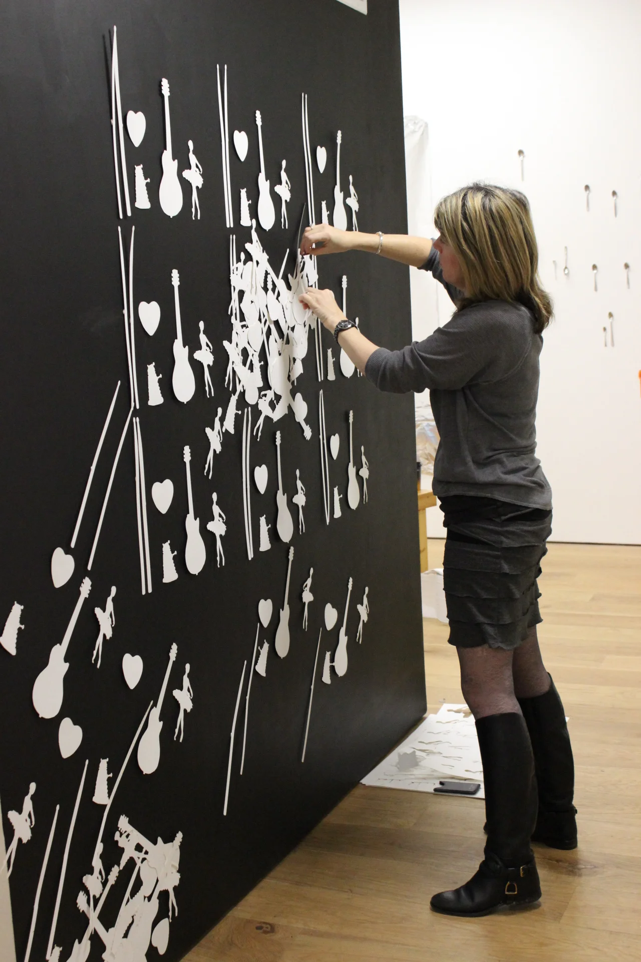 Parents' exhibition at Gerald Moore Gallery