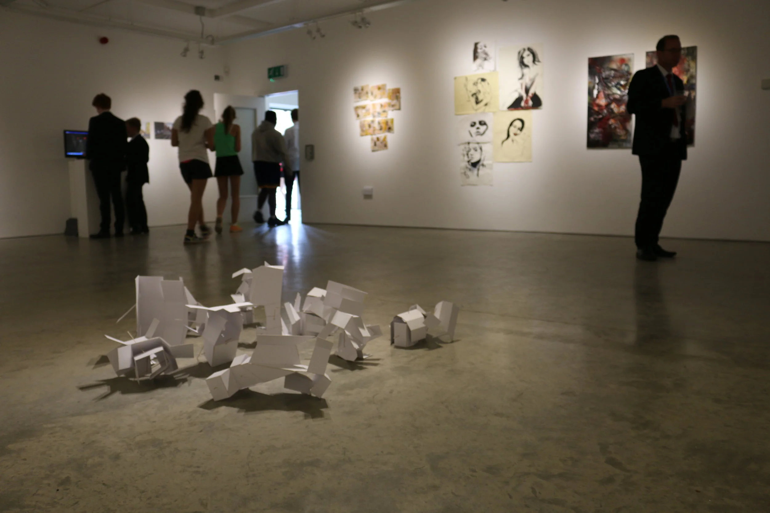A level exhibition at Gerald Moore Gallery