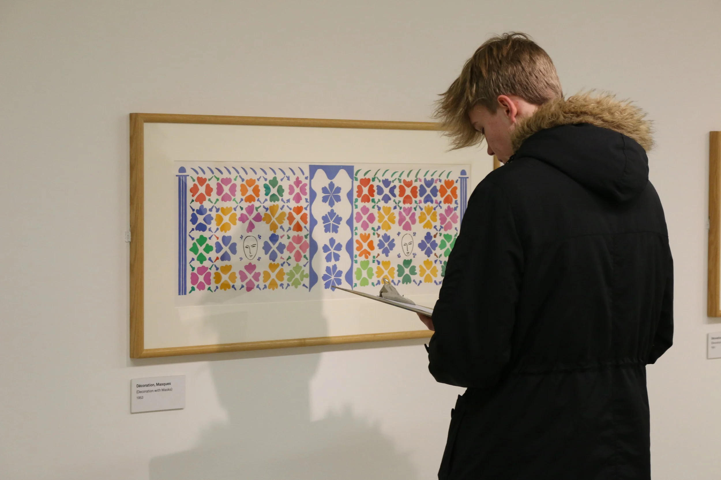 Matisse.  Drawing with Scissors.  Late works 1950-1954