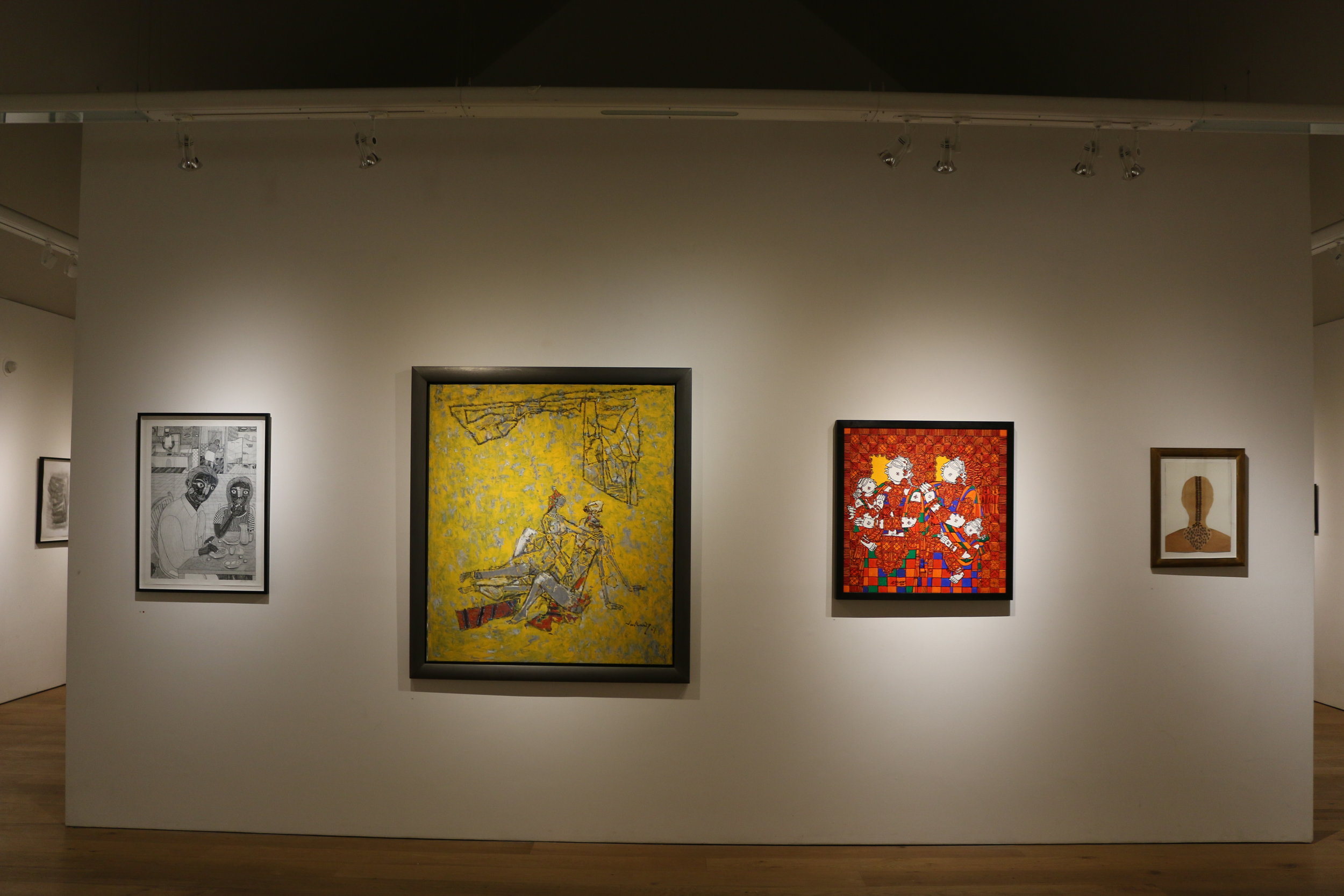 Surface and South India.  Six artists from India's Madras School interrogate the meaning of surface in art