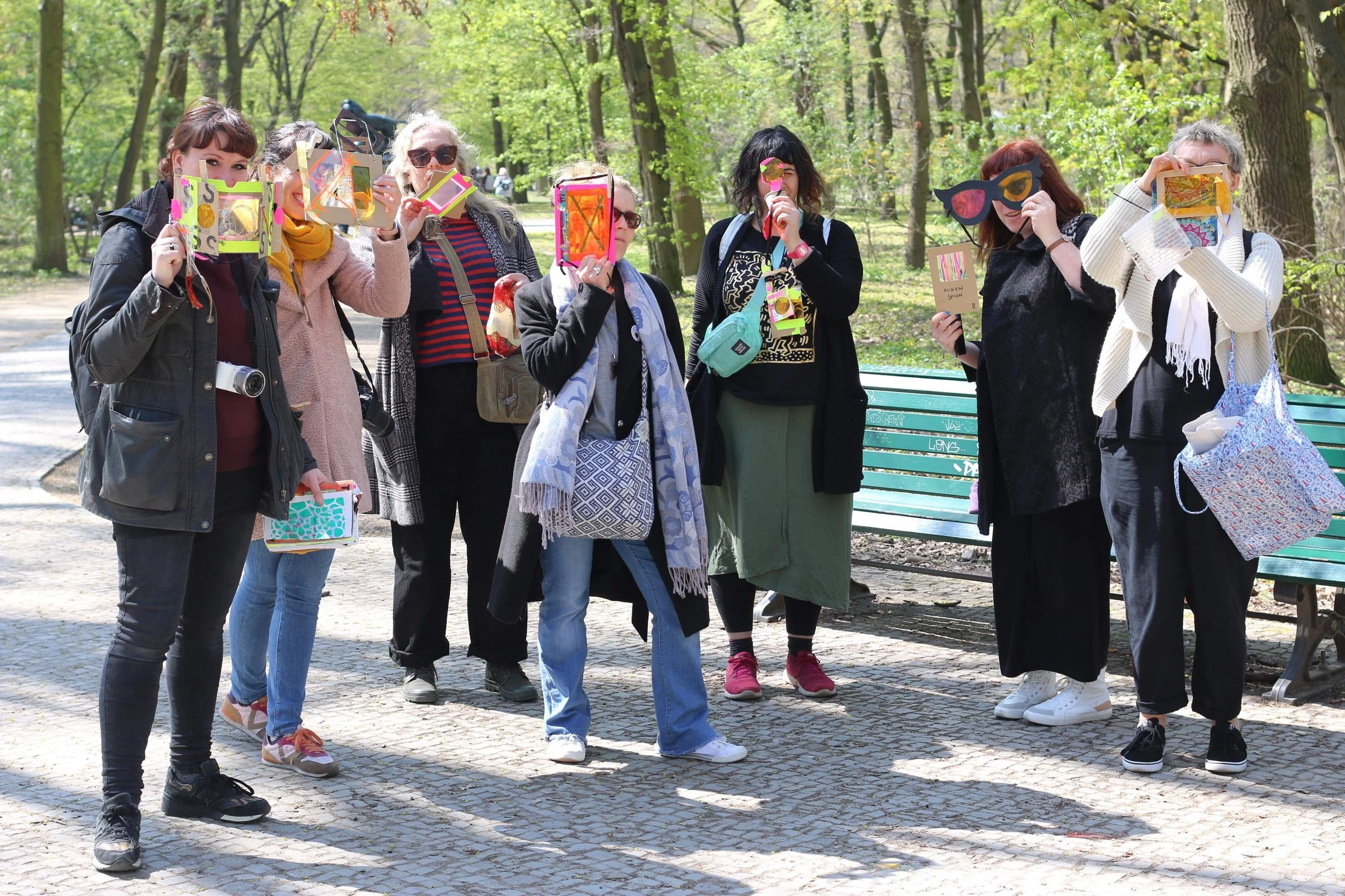  Image by Harriet Poole (with viewfinders inspired by Harriet’s workshop.) 