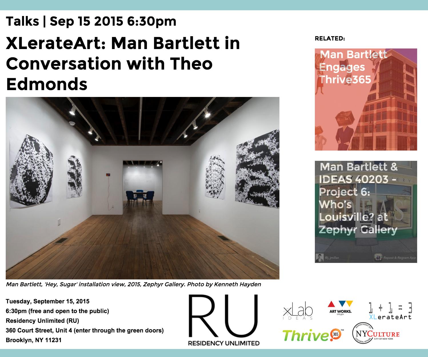 Learn about this upcoming event at IDEAS xLab's sister organization in Brooklyn. Click Here. 