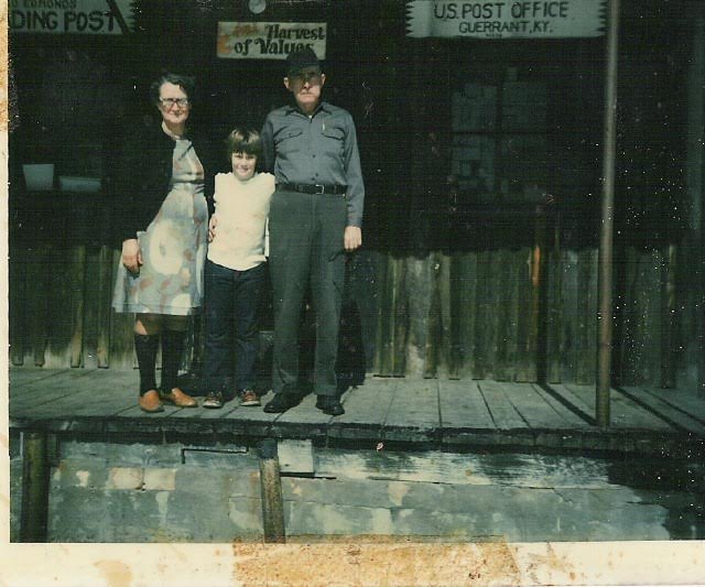 IDEAS xLab co-founder, Theo Edmonds, on the front porch of his grandparents' country store in rural Appalachia. Circa 1979.