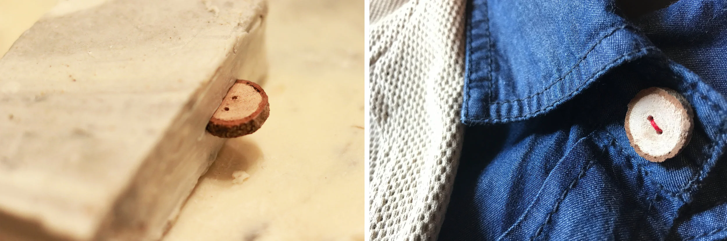 After you use your bar of Button Soap, sew the button onto a shirt, jacket, hat, bag, etc. Use this as an opportunity to commemorate the lives forever changed at the Forks of the Road, and to expand people's understanding of history as it relates to…