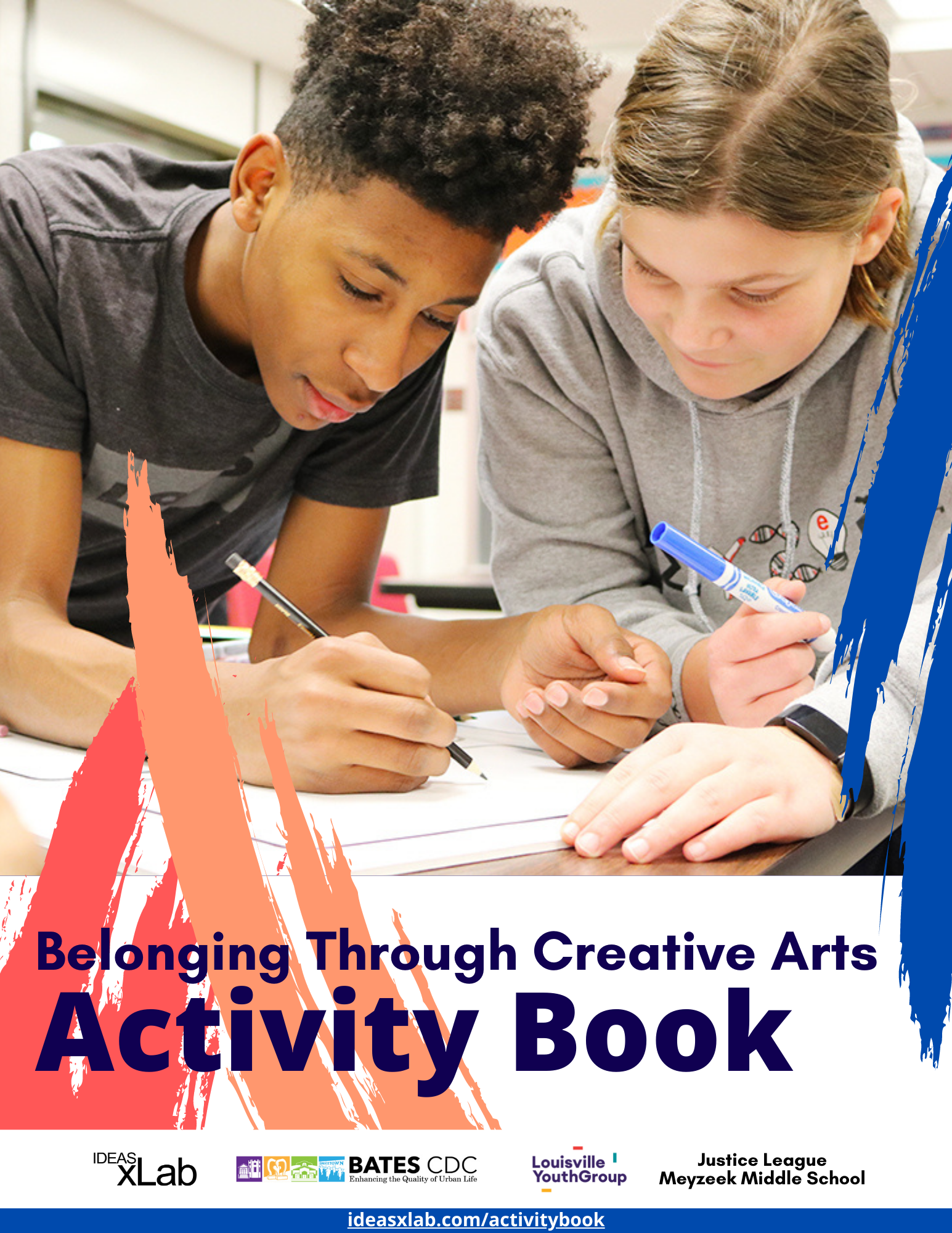 Belonging Through Creative Arts Activity Book published by IDEAS xLab