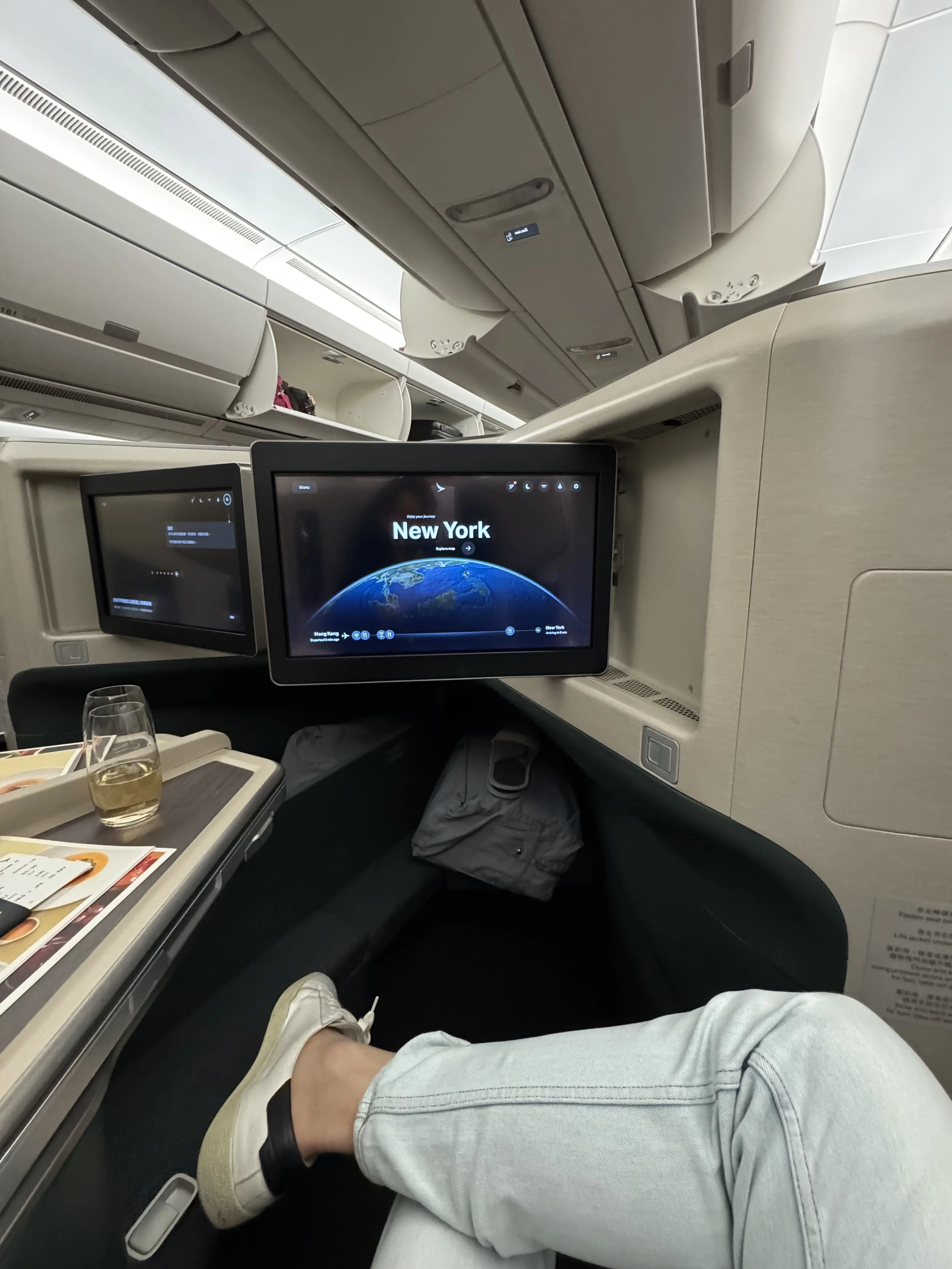 Mattress topper and slippers provided