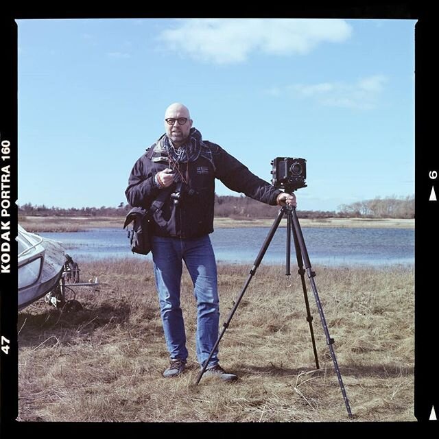 Me shooting large format film at Tor&oslash;
#graflex4x5 #kodakportra160 #kodak #hasselblad #ishootfilm #analogue #portraitphotography