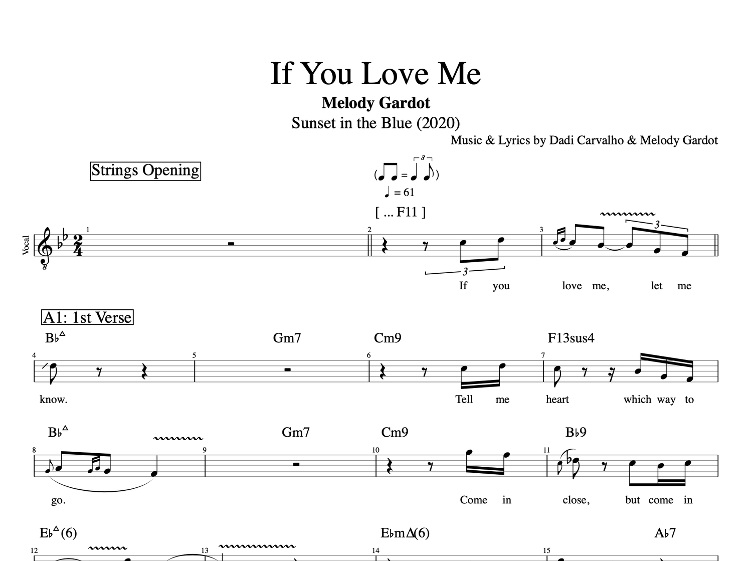 Let It Be Me Guitar Chords
