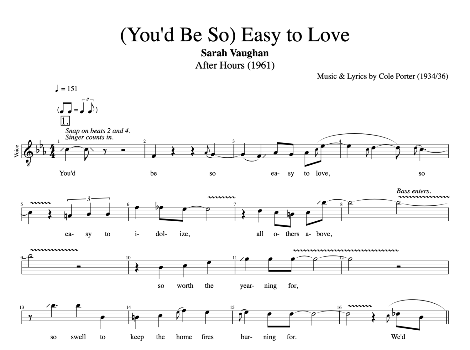 True Love - Cole Porter - Song Lyrics, Free Lyrics, Love Lyrics