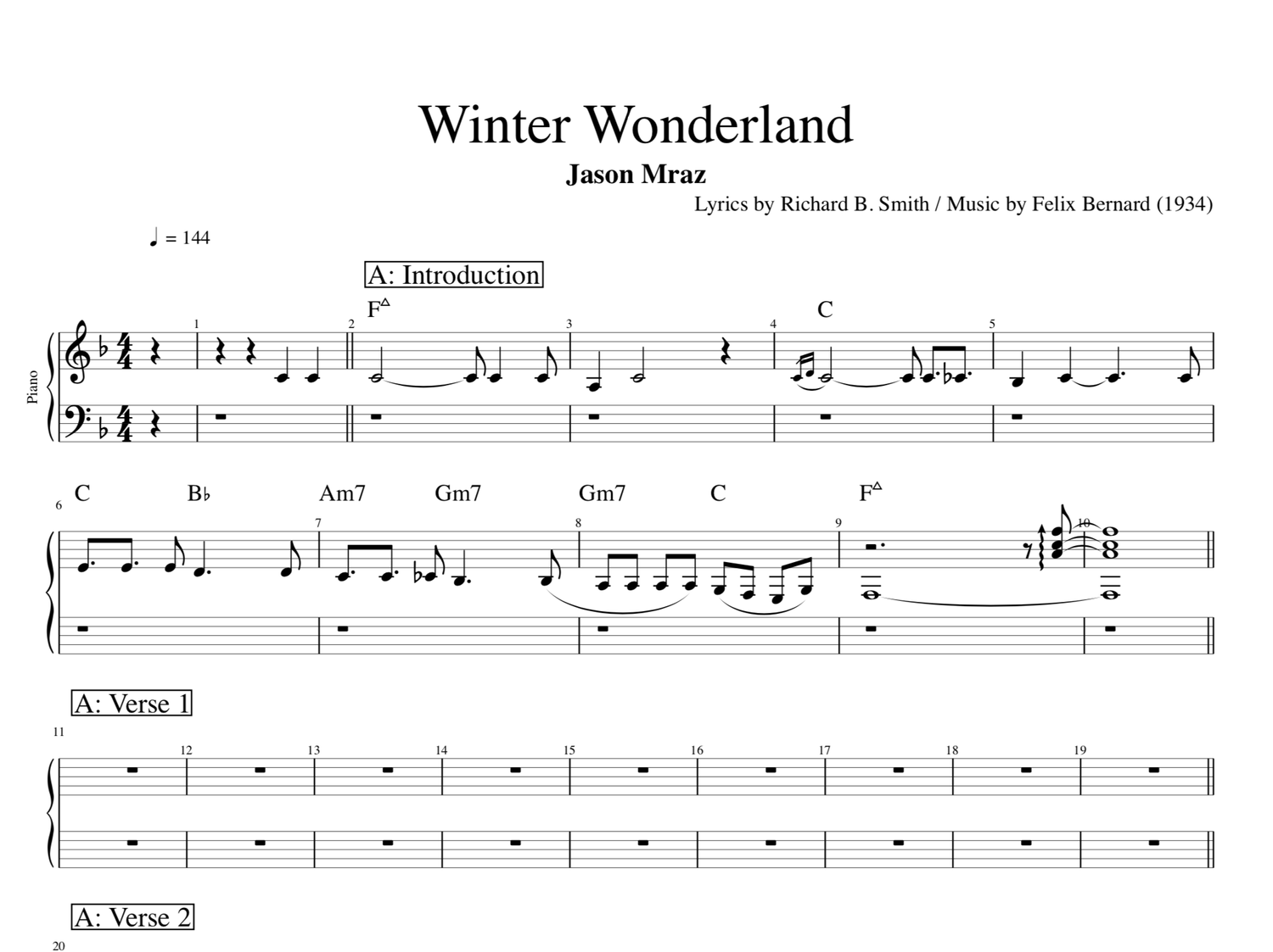 Walking In A Winter Wonderland Lyrics Tiktok Winter Wonderland Lyrics