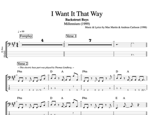 Backstreet Boys-I Want it That Way Lyrics 