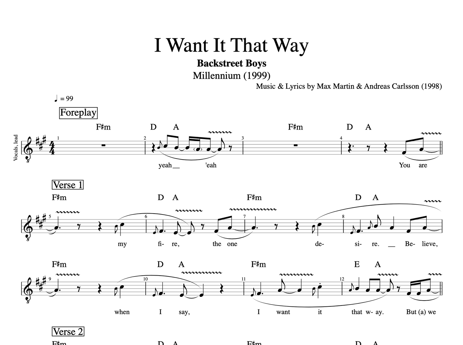 I WANT IT THAT WAY (TRADUÇÃO) - Backstreet Boys 