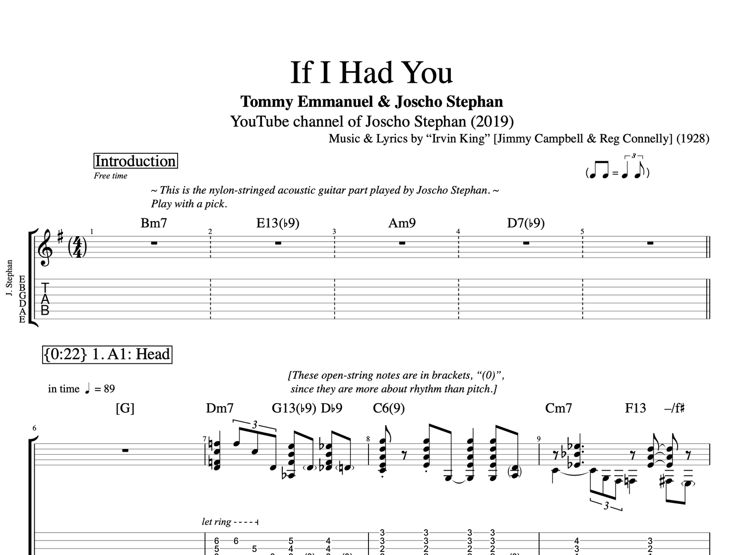 My Hero sheet music for guitar (tablature) (PDF) v2