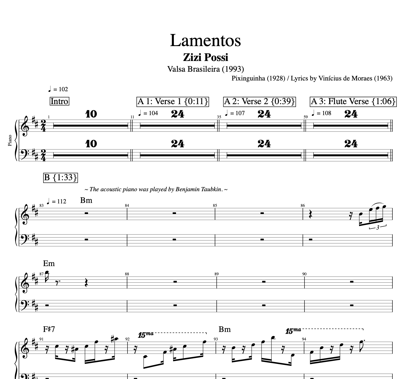 Zizi Possi P Lamentos Clarinet clarinete sheet music notas nota chords acordes download file mp3 pdf midi xml playlikethegreats vocal voz voice lyrics letra piano keys.png