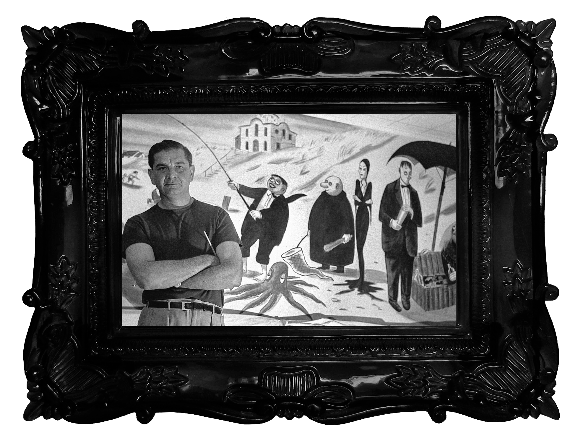 Charles Addams Drawn and Quartered