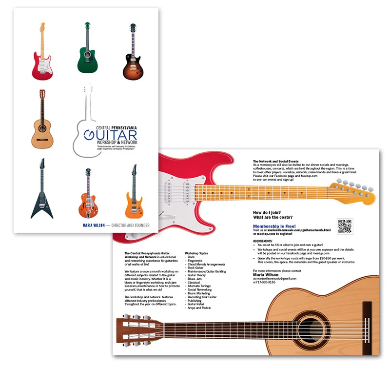 Guitar Workshop and Network Brochure